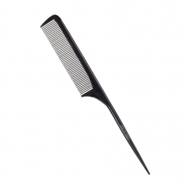 Расческа карбоновая с хвостиком Keratin Tools Черная