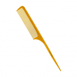 Расческа карбоновая с хвостиком Keratin Tools Оранжевая