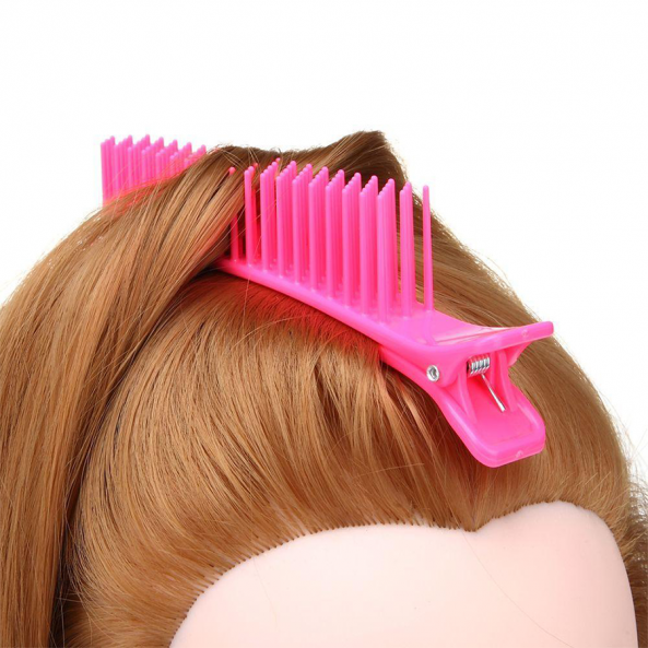 Зажимы пластиковые с зубчиками Keratin Tools Черные 2 шт