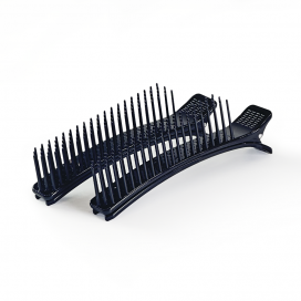 Зажимы пластиковые с зубчиками Keratin Tools Черные 2 шт